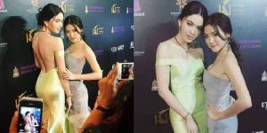 สวยคู่ “ใหม่-ใบเฟิร์น” ในงานสุพรรณหงส์