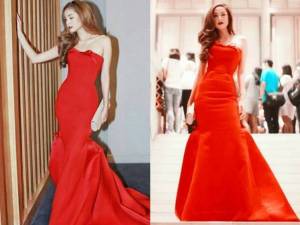 “ขวัญ อุษามณี” กับชุดสีแดงที่ใส่แล้วดูแพงจริงๆ