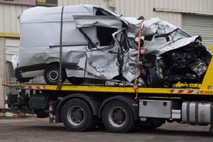 Twelve killed as minibus collides with truck in France: official