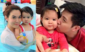 พาดูความน่ารัก “น้องมายู” ลูก “พ่อหนุ่ม-แม่เมย์”