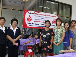 สนง.เกษตรฯ สงขลารับบริจาคโลหิต เนื่องในโอกาสวันพระราชสมภพสมเด็จพระเทพฯ