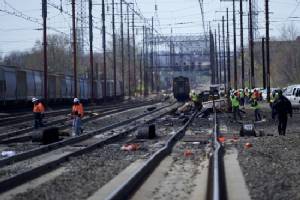 Two dead, dozens hurt as train derails near Philadelphia