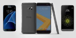 HTC 10 vs. Galaxy S7 vs. LG G5 สเปกสูสี-กินกันไม่ลง