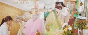 สายบุญก็มานะ “คิมเบอร์ลี” เยือนพม่าขอพรเทพทันใจ