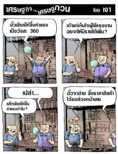 ขึ้นค่าแรงมีคนดีใจกว่าผู้ใช้แรงงาน