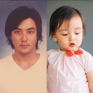 เทียบให้ดูชัดๆ ลูกสาวฝาแฝด เหมือนพ่อ “เอ็ม อภินันท์” แค่ไหน