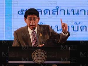 รองนายกฯ ชี้ ขรก.ติดแบล็กลิสต์ต้องเคลียร์ 4 องค์กรก่อน ถ้าผ่านฉลุยก็ได้คืนเก้าอี้