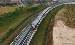 จีนทดลองรถไฟลอยตัวพลังแม่เหล็กไฟฟ้า แม็กเลฟ “เมด อิน ไชน่า” ทั้งแท่ง