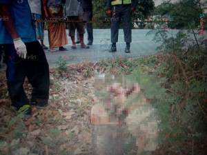 สังหารโหดหนุ่มใหญ่ทิ้งริมถนนเขตรัตภูมิ จ.สงขลา