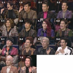 ยอมใจ! รวมมิตรทรงผมสุดแหวก "อ๊อฟ ปองศักดิ์" ในรายการ "The star 12"