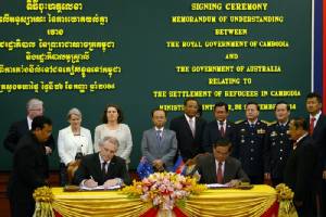 ผู้ลี้ภัยจากออสเตรเลียอาสาตั้งถิ่นฐานใหม่ในกัมพูชาอีก 2 คน