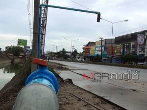 จี้ต่อท่อ กปภ.เข้า รพ.มหาราชนครศรีฯ หลังนายกเทศมนตรียังไม่อนุมัติ
