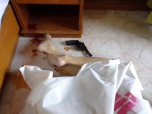 ทหารเกษียณ-เมียนายอำเภอถูกยิงดับคู่ในห้องพักแมนชันหรูกลางเมืองอุบลฯ