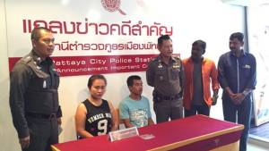 ตำรวจพัทยาฟิตจัดจับผู้ต้องหาได้ 2 คดีรวด