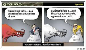 ควายแดง ควายขาว...ต้องเลี้ยงอาหารต่างกัน