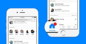 เฟซบุ๊กปรับโฉม Messenger ใหม่ สร้างปุ่ม Home ให้ผู้ใช้งาน