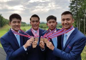 กระหึ่ม! สวิงไทยคว้าที่ 3 กอล์ฟเยาวชนชิงแชมป์โลก