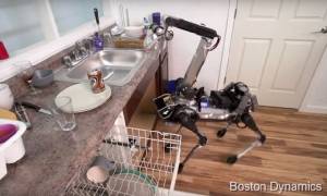 SpotMini หุ่นยนต์ที่เล็กและเงียบที่สุดของทีม Boston Dynamics