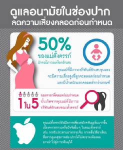 คุณแม่ตั้งครรภ์ต้องรู้ ! อนามัยในช่องปาก อาจกระทบถึงเจ้าตัวน้อยในท้อง