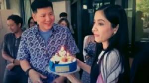 หวานอะไรเบอร์นั้น! “พิ้งกี้” จัดหนัก เซอร์ไพรส์เบิร์ธเดย์สามี