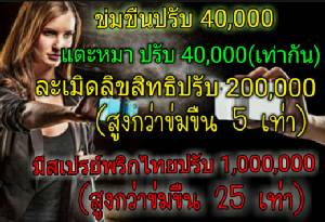 โทษคดีข่มขืนเบา ๆ ทนายดังเผยปรับน้อยกว่า “พกสเปรย์พริกไทย” 25 เท่า !!
