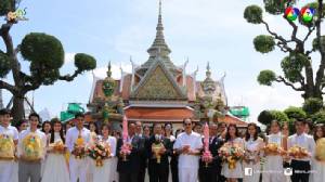 "ช่อง 7" นำทีมผู้บริหาร-นักแสดง-ผู้ประกาศ ถวายเทียนจำนำพรรษาพระราชทาน ปี 59