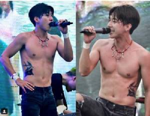กลับคำซะงั้น!! “โตโน่” ไม่ลบลอยสักคู่ แต่สักธงโจรสลัดทับชื่อ “แตงโม”