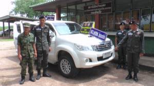 ยึดกระบะวีโก้ในสวนยางพารา อ.ท่าอุเทน คาดเตรียมขนข้ามโขงไปลาว