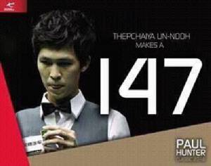ในที่สุดก็ทำได้ “เอฟ” ยิงหมดโต๊ะ 147 แต้มที่เมืองเบียร์