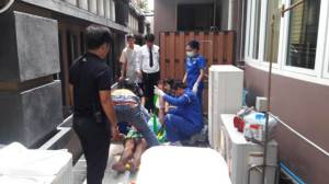 หนุ่มดัตช์พลัดตกชั้น 4 รร.ในเมืองพัทยา จนท.ยังไม่รู้สาเหตุ