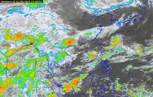 อุตุฯ เตือนทั่วประเทศยังมีฝนตกหนัก มรสุมตะวันตกเฉียงใต้ยังพัดปกคลุมทะเลอันดามัน ภาคใต้ และอ่าวไทย