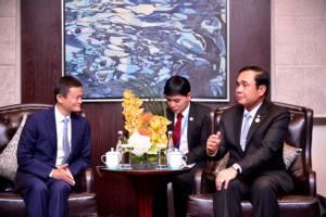 “แจ็ก หม่า” เข้าเยี่ยมคารวะ “ประยุทธ์” ระหว่างประชุม G20 ในจีน