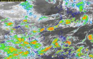 เตือนฝนตกชุกหนาแน่นเกือบทุกภาค มีหนักบางพื้นที่ใน 19 จังหวัด กทม.และปริมณฑลตกช่วงบ่ายถึงค่ำ