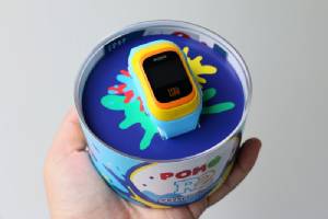 Review : นาฬิกาป้องกันเด็กหายตัวใหม่ POMO Kids R2 จอสี ทัชสกรีน กันน้ำได้