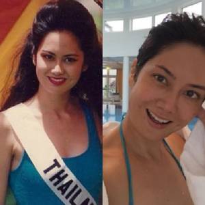 หน้าเด็กเวอร์!!!  “ป๊อป อารียา” อดีตนางสาวไทยวัย 45 กะรัต