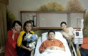 “สรยุทธ” นอนโรงพยาบาล หลังมีอาการเลือดไหลในลำไส้ใหญ่