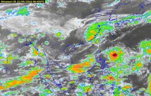 พายุ “ราอี” เคลื่อนเข้าพม่าค่ำนี้ 6 จังหวัดภาคเหนือยังมีฝนตกหนัก
