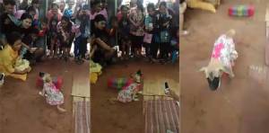 มโนเลขเด็ด! ชาวบ้านชัยภูมิจับน้องหมาแต่งตัวใบ้หวย