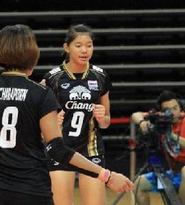 “สาวไทย” ยึดแชมป์กลุ่มลิ่วชน “เกาหลีใต้” ลูกยางเอวีซีคัพ
