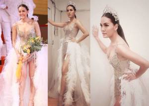 “เจนี่” สะกดทุกสายตาด้วยลุกส์งามสง่า พร้อมกล้ามขาสุดปัง