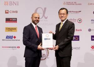 ไทยออยล์คว้ารางวัลระดับภูมิภาคฯ 5 ปีซ้อน จาก นิตยสาร Alpha Southeast Asia
