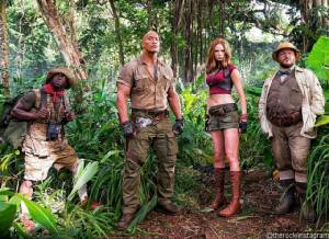 ภาพแรก “เดอะ ร็อก - แจ็ค แบล็ค - เควิน ฮาร์ท” ใน Jumanji