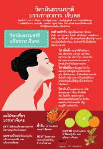 วิตามินธรรมชาติ บรรเทาอาการ เจ็บคอ
