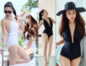 สาวรุ่นหลบไปเมื่อคุณแม่ “หนิง-เป้ย” ขอแซบกับชุดว่ายน้ำสุดซี้ด