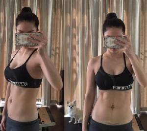 “ลีเดีย” สตรอง! โชว์แผลหลังผ่าคลอดแค่ 2 เดือนครึ่ง มุ่งบิลด์ซิกแพก