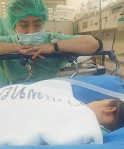 อัพเดทอาการ "น้องอลิน" หลังเข้าทำบอลลูนหัวใจ