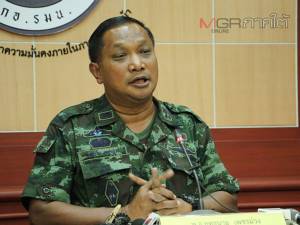 รองโฆษก กอ.รมน.ภาค 4 แถลงการณ์และแสดงความเสียใจต่อเหตุระเบิดป่วนชายแดนใต้