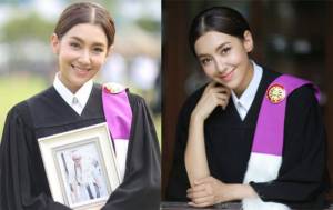เลอค่า “เบลล่า” จบโทแล้ว หลังมุมานะอย่างหนัก ทั้งเรียนทั้งถ่ายละคร