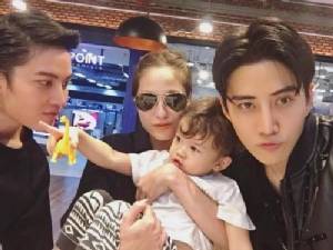 “ไมค์ พิรัชต์” พา “ลุงกอล์ฟ-ป้าขวัญ” เจอ “น้องแม็กซ์เวลล์” ให้หายคิดถึง