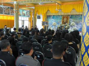 จังหวัดสงขลาจัดพิธีบำเพ็ญกุศลสวดพระอภิธรรม ถวายเป็นพระราชกุศลแด่รัชกาลที่ ๙